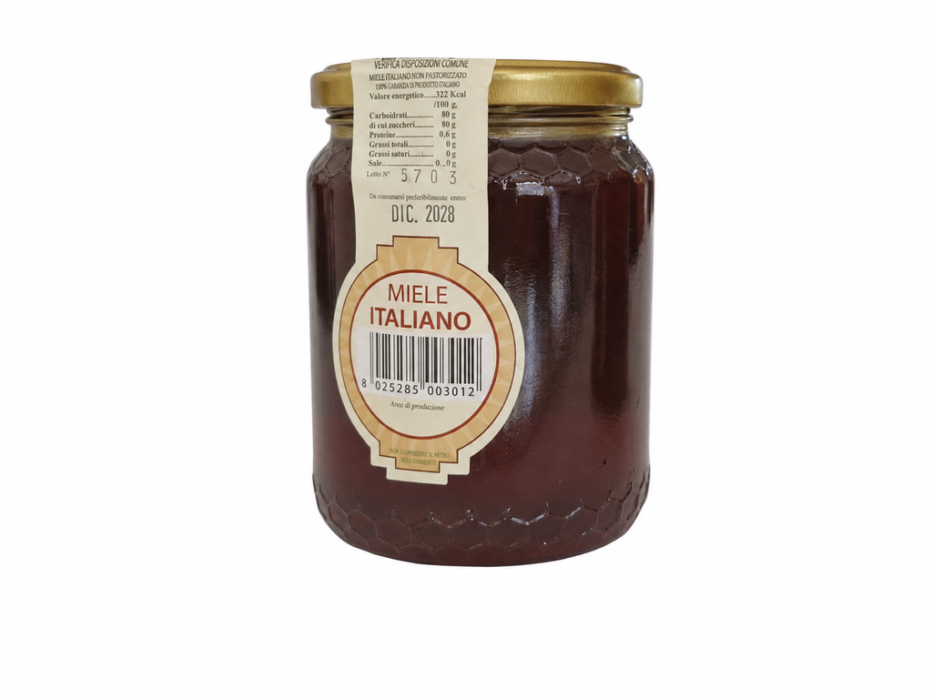 Miele Castagno — Dolce Alveare, reverso