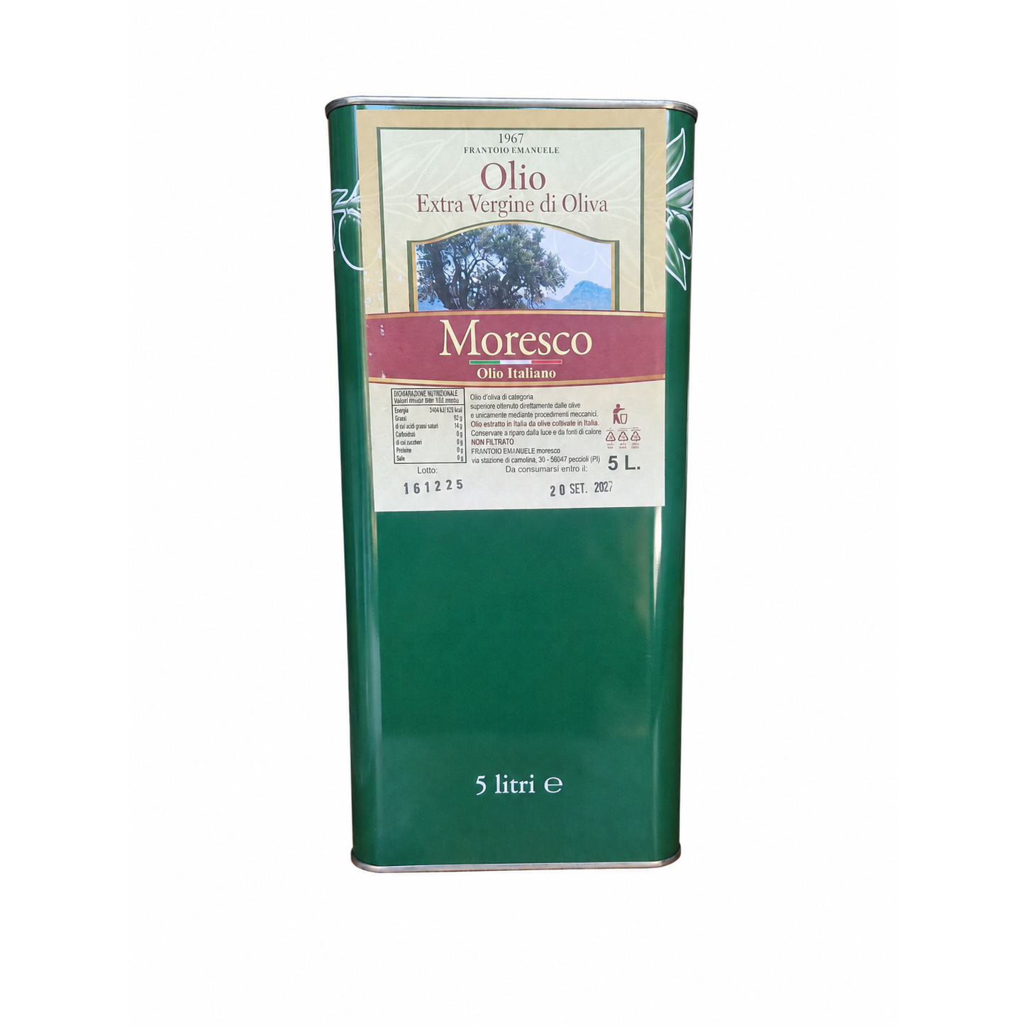Moresco Olio Extra Vergine di Oliva — Frantoio Emanuele
