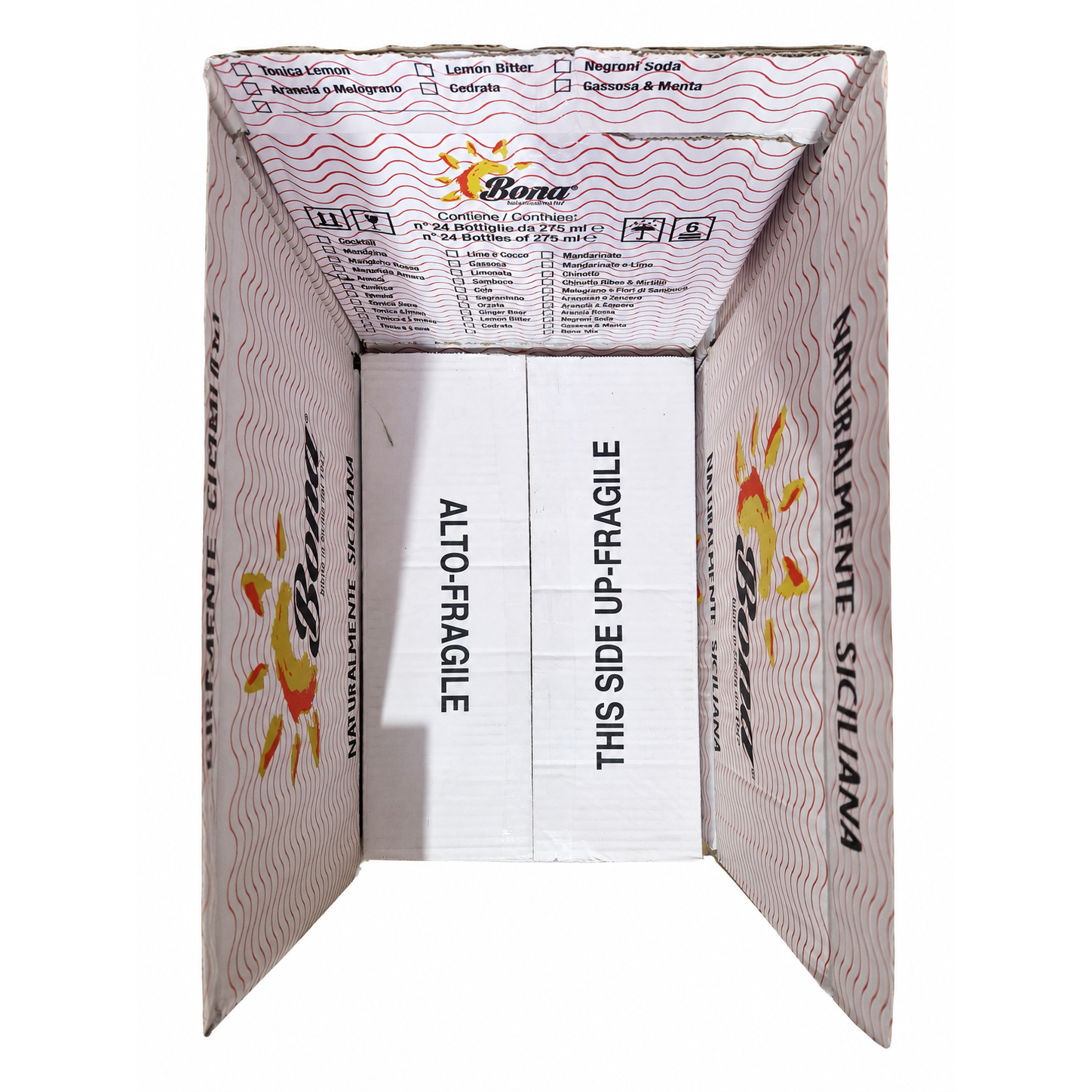 Lime & Cocco — Bona Specialità Siciliana, caja interior