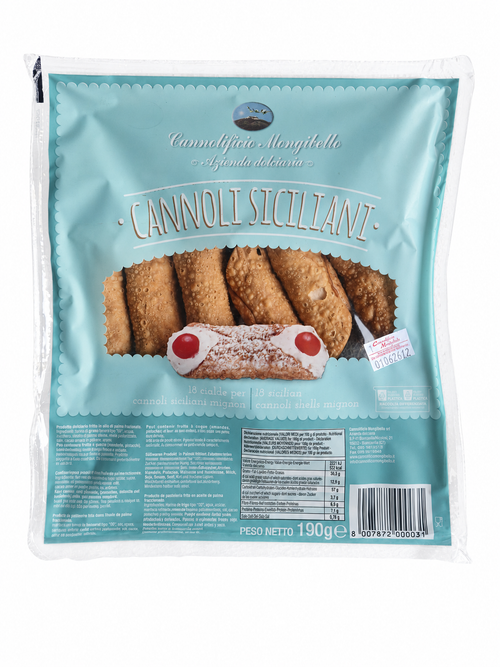 Cannoli Siciliani — Mongibello, frente
