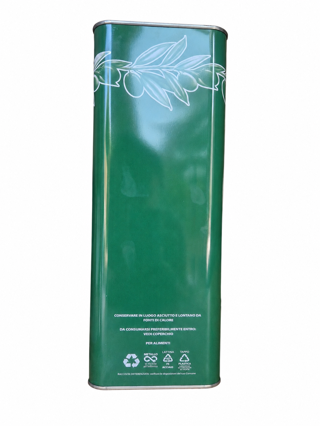 Moresco Olio Extra Vergine — Frantoio Emanuele, reverso