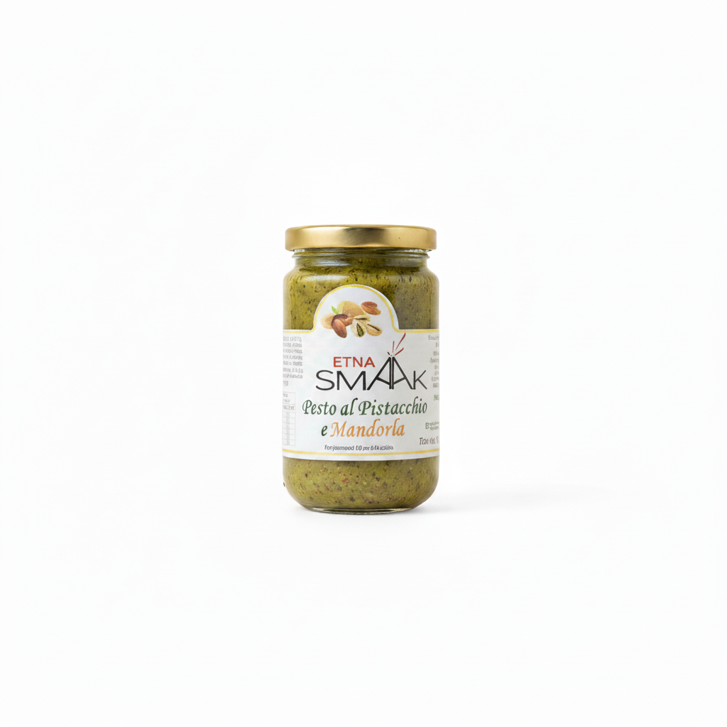 Pesto al Pistacchio e Mandorla — encuadre final